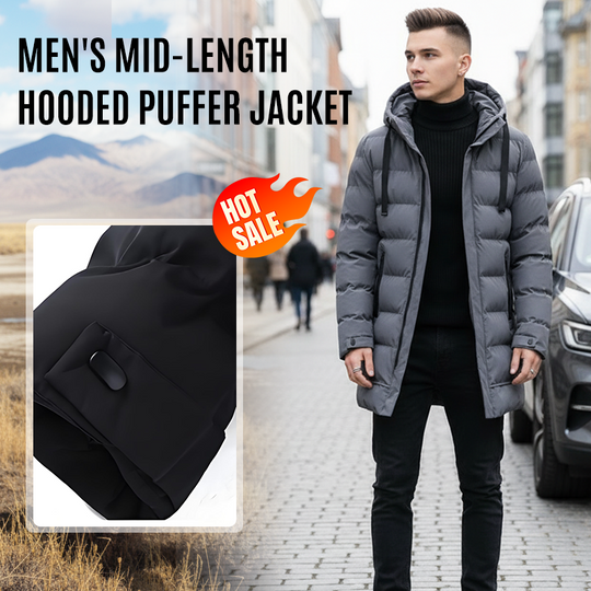 Northfield™ - Men’s Mid-Length Hooded Padded Jacket